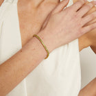 Lab Grown Green Peridot Tennis Bracelet