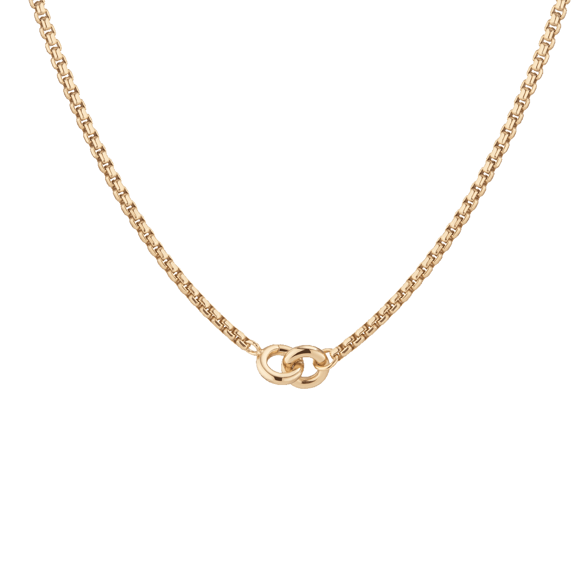 Three-in-One Connection Necklace Vermeil Yellow Gold 18in Necklace / 6in Bracelet 19.5in Necklace / 6.5in Bracelet 21in Necklace / 7in Bracelet