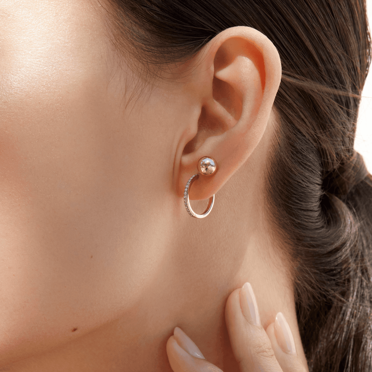 Small Hoop Earrings Huggie Hoops Earrings Hoop Earrings  Etsy  Hoop  earrings small Minimalist earrings Diamond shape earrings