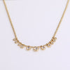 Video of Graduated Georgian Chain Necklace on white background.