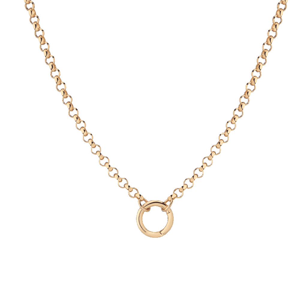 Rolo Chain Charm Necklace rolo-chain-charm-necklace