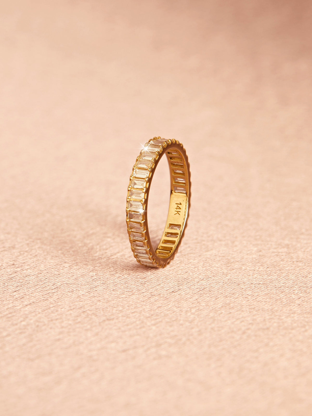 Bold Diamond Baguette Ring