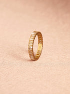 Bold Diamond Baguette Ring