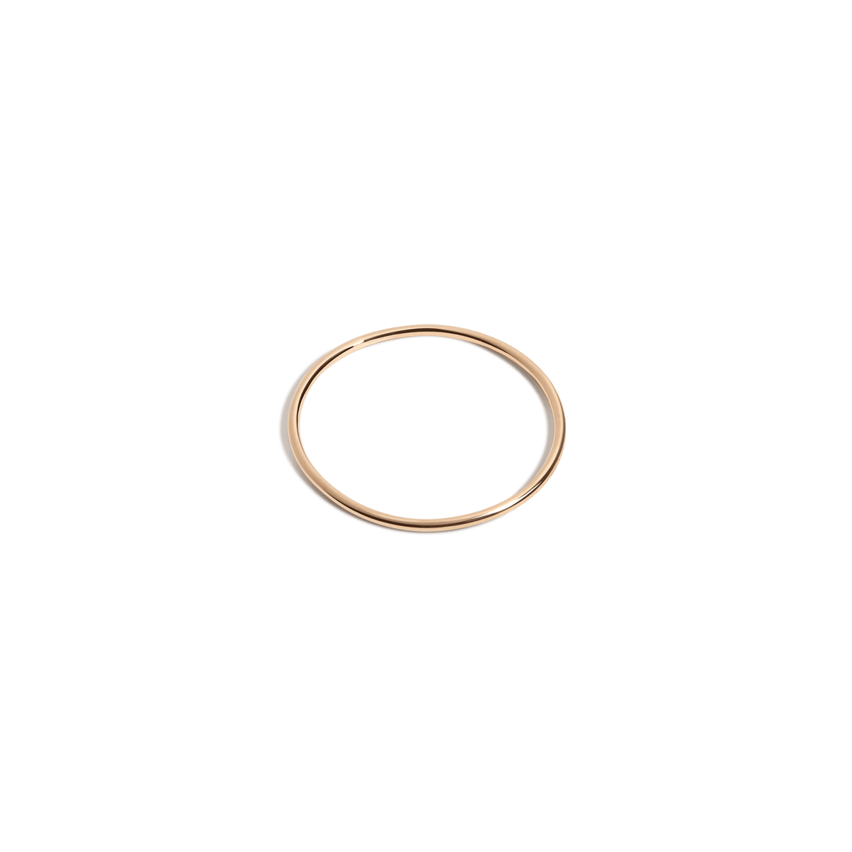 Stackable Ring Yellow Gold Vermeil 14k Yellow Gold 18k Yellow Gold Laid down