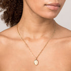 Solid Gold Locket Pendant