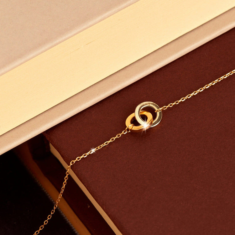 Aurielle Two-Tone Link Necklace main image 1