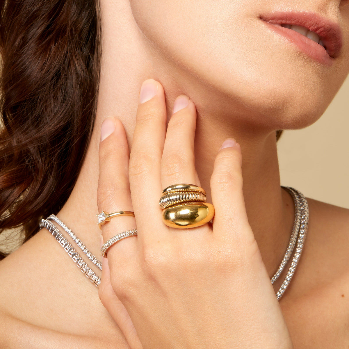 Alternative Diamond Modern Engagement Rings - Fitzgerald Jewelry