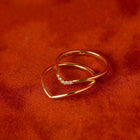 Diamond Brooklyn Bridge Ring