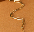 Large Paperclip Chain Bracelet