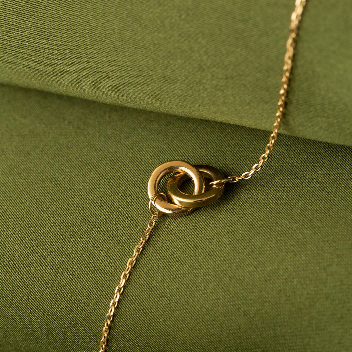 Aurate New York Connection Necklace, 14K Yellow Gold