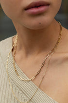 Aurate New York Large Curb Chain Necklace
