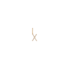Classic Diamond Letter Pendant