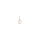 Classic Diamond Letter Pendant