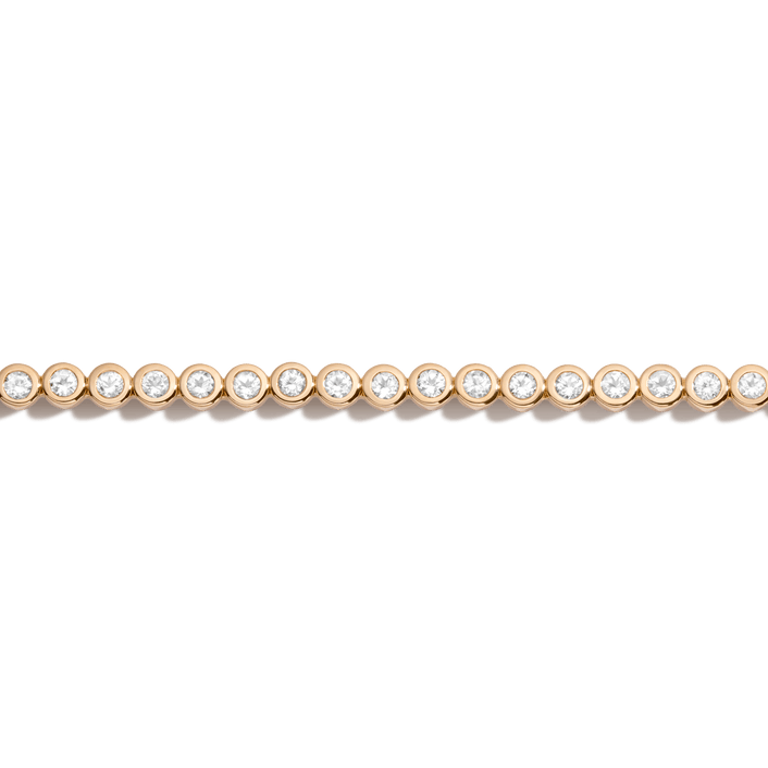 360 Diamond Eternity Bracelet 14k 18k Yellow Gold