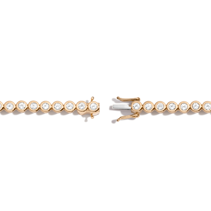 360 Diamond Eternity Bracelet 14k 18k Yellow Gold