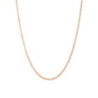 Medium Gold Curb Chain Necklace