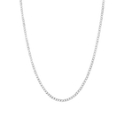 Medium Gold Curb Chain Necklace