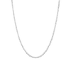 Medium Gold Curb Chain Necklace Vermeil 14K White Gold 18in 22in First