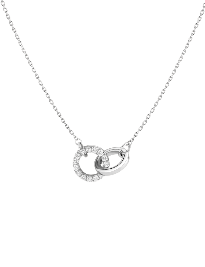 Diamond Connection Necklace 14K 18K White Gold First