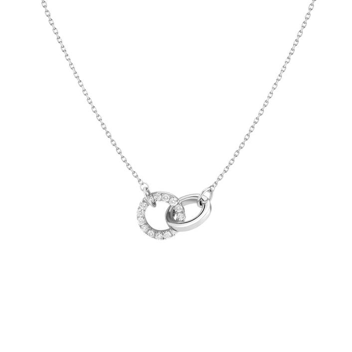 Diamond Connection Necklace 14K 18K White Gold First