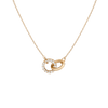 Diamond Connection Necklace 14K 18K Yellow Gold First