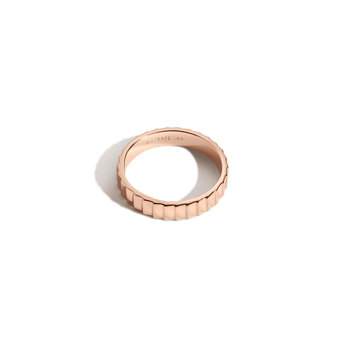 Infinity Band Rose Gold Vermeil 14k 18k