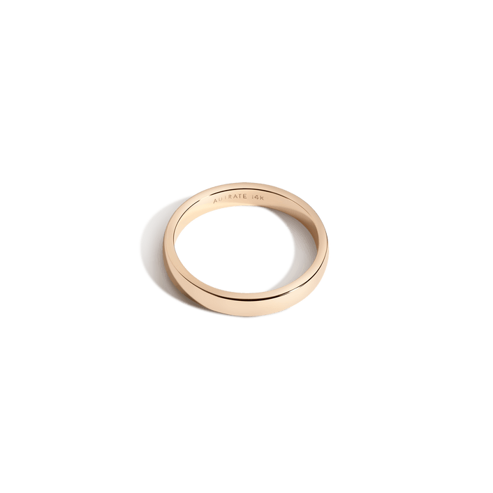 Edge Band Yellow Gold 14k 18k