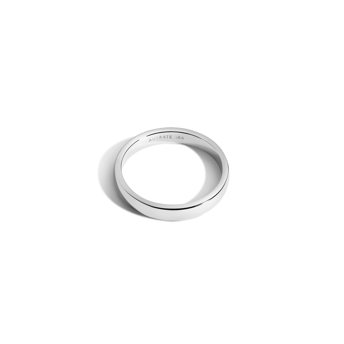 Edge Band White Gold 14k 18k