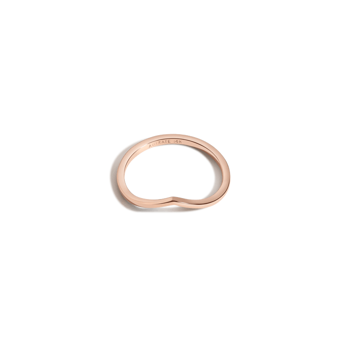 Brooklyn Bridge Ring Rose Gold Vermeil 14K Rose Gold 18K Rose Gold