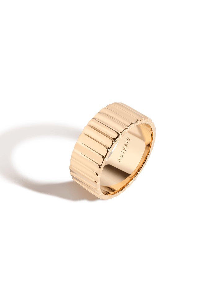 Infinity Gold Ring Yellow Gold Vermeil 14K Yellow Gold 18K Yellow Gold First 