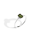Vintage-Inspired Emerald Cut Ring