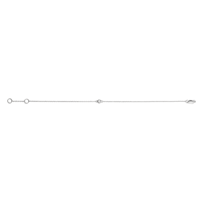 XL Diamond Bracelet 14k White Gold 18k White Gold