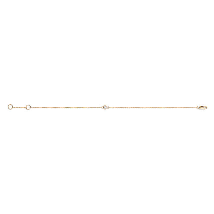 XL Diamond Bracelet 14k Yellow Gold 18k Yellow Gold