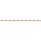 Large Gold Curb Chain Bracelet