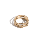 AURATE X KERRY: Venus Tri Gold Ring