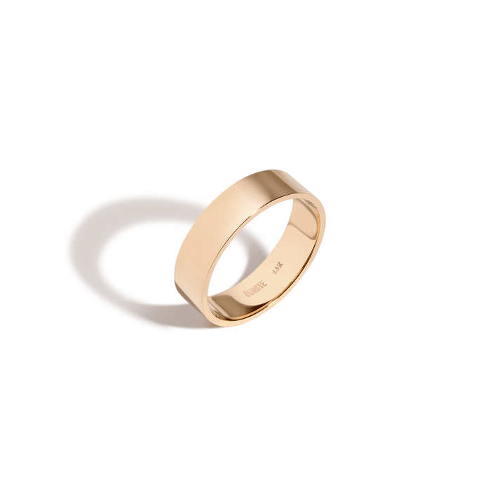 Modern Cigar Band Vermeil Yellow Gold 14K Yellow Gold 18K Yellow Gold First