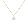 Venus Organic Pearl Gold Necklace Vermeil Rose Gold First