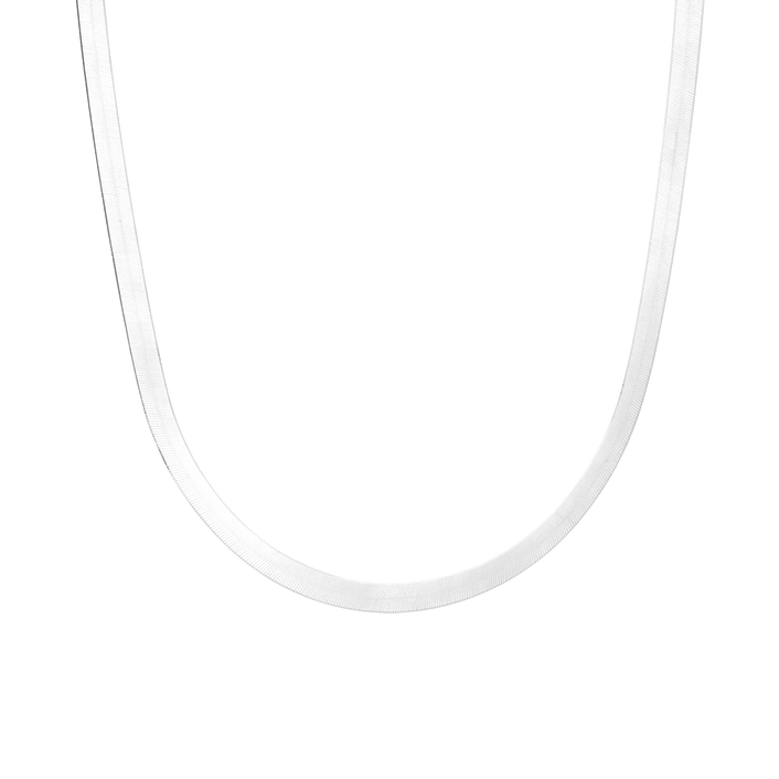 Gold Herringbone Chain Vermeil White Gold 5mm 16in 18in First