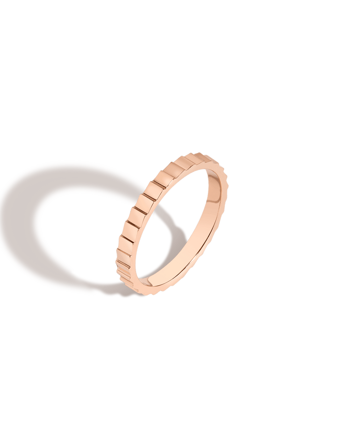 Infinity Thin Ring Vermeil Rose Gold 14K Rose Gold 18K Rose Gold First