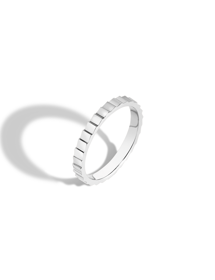 Infinity Thin Ring Vermeil White Gold 14K White Gold 18K White Gold First