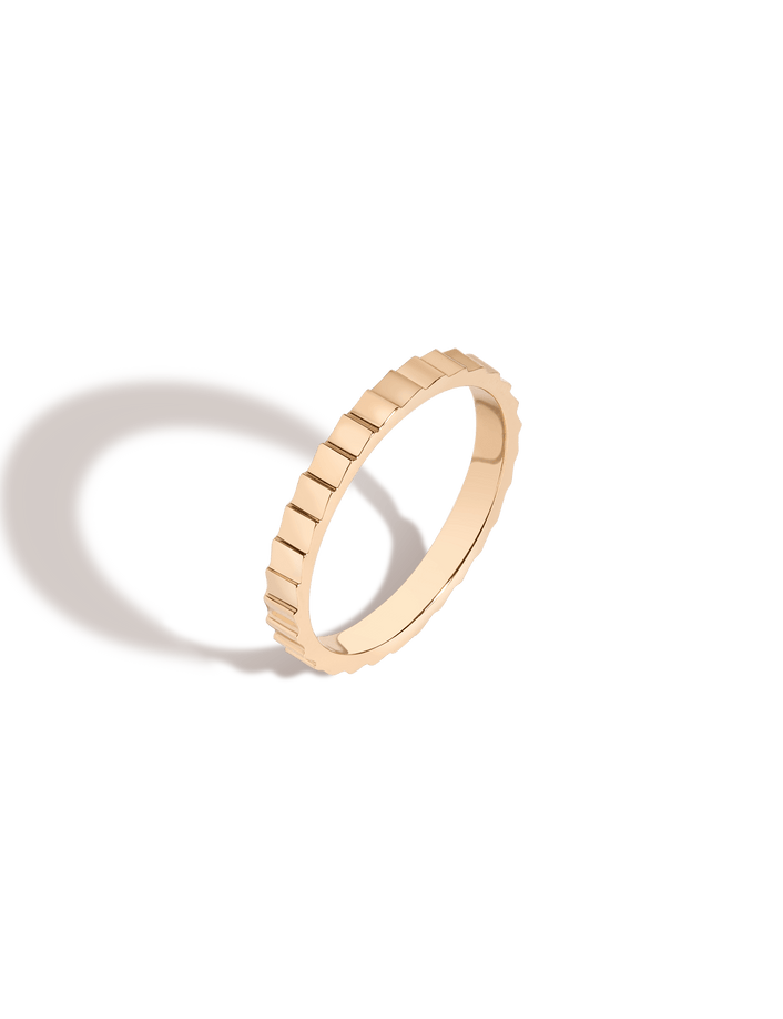 Infinity Thin Ring Vermeil Yellow Gold 14K Yellow Gold 18K Yellow Gold First
