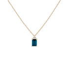 Vintage Emerald Cut Necklace