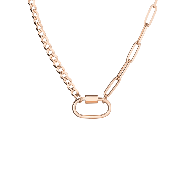 Lioness Chain Necklace Vermeil Rose Gold First