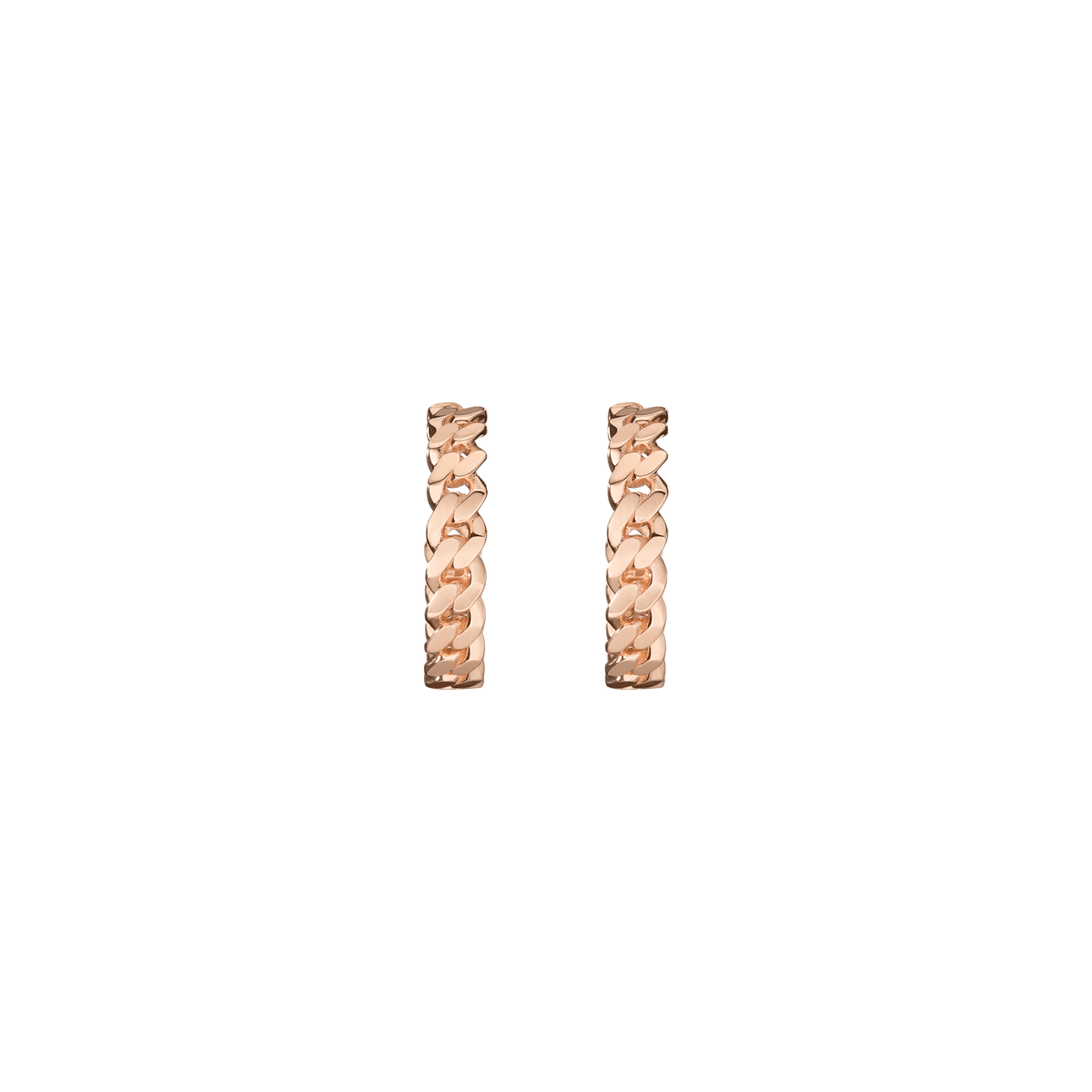 Love Me Knot Hoop Earrings Vermeil 14K 18K Rose Gold Single Pair
