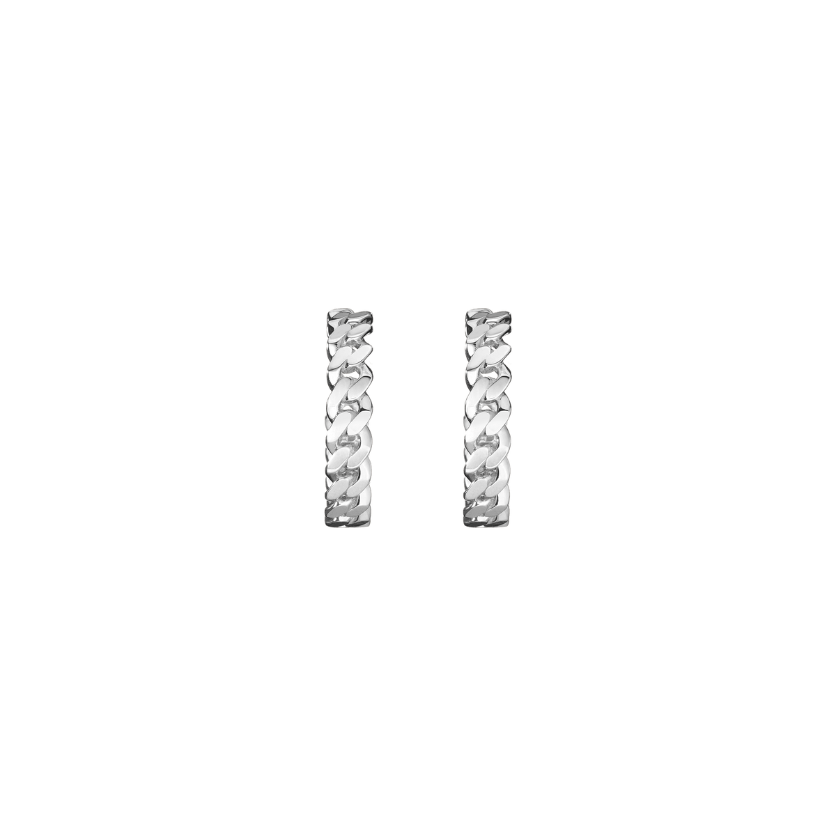 Love Me Knot Hoop Earrings Vermeil 14K 18K White Gold Single Pair