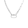 Lioness Chain Necklace Vermeil White Gold First