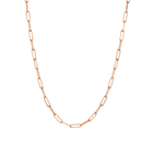 Large Paperclip Chain Necklace
