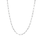 Large Paperclip Chain Necklace