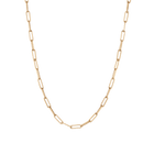 Large Paperclip Chain Necklace