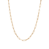 Large Chain Necklace Yellow Gold Vermeil 14K 14K Lightweight 16in 18in 22in First